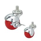 2 Inch PP 55lbs Loading Furniture Casters With Swivel Plate