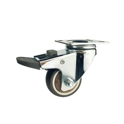 Ball Bearing Type Nylon Casters 350KG Capacity PA Wheel Material Suitable for Industrial Equipment Mobility