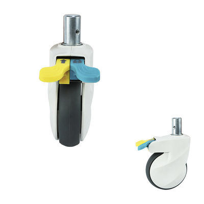 198lbs Loading 125mm Medical Casters With Ab Lock
