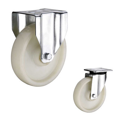 6 Inch Top Plate Rigid Type Nylon Swivel Castors