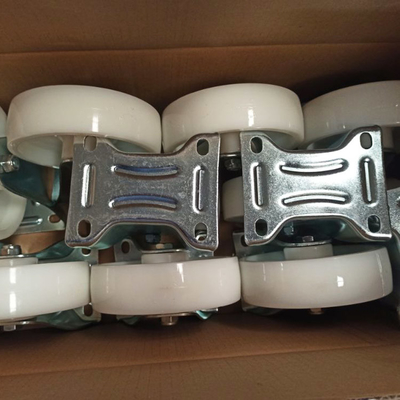 6 Inch Top Plate Rigid Type Nylon Swivel Castors
