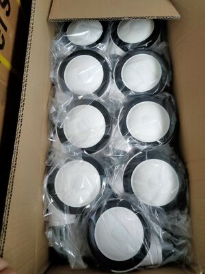 Materiales de acero para viviendas, ruedas de caucho con rueda de caucho de núcleo PP y doble rodamiento de bolas adecuados para la movilidad del equipo