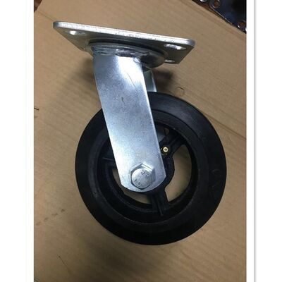 No marcado ruedas de ruedas de caucho elástico rodamiento de rodillos naranja suave tipo ideal para aplicaciones industriales duradero y de rendimiento