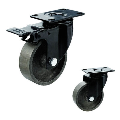 4inch negro 100kg que carga los echadores para trabajos de tipo medio para las tablas de la sala de estar